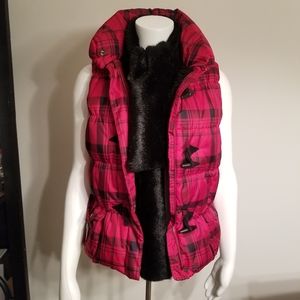 Ralph Lauren Plaid Winter Vest